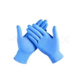 Guantes Nitrilo Celeste