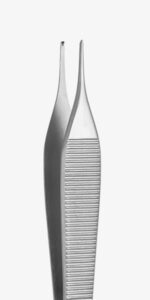 PINZA  ADSON TRAUMATICA (CDIENTE) mm0.6 1×2 MEDESY - Image 3