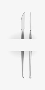 ESPATULA PARA MODELADO LECRON 165MM MEDESY - Image 3