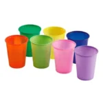 Vasitos plásticos de 4 oz x 50 unids Barí